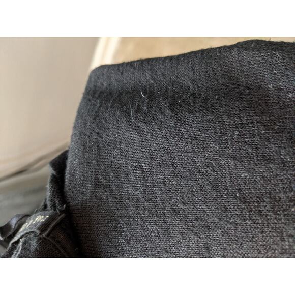 Black Cold Shoulder Rag and Bone Top Blouse Quiet Luxury Office Goth Witch xs - Picture 5 of 5